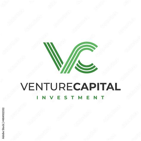 Venture Capital Investment logo design concept, Creative Monogram Letter VC, for Investor, Fund ...