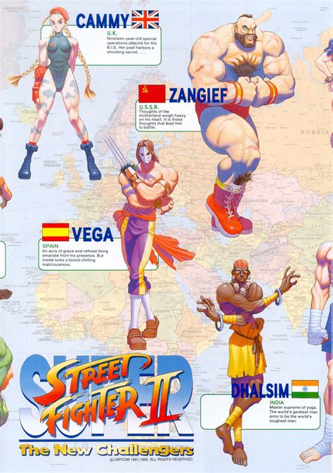 Super Street Fighter II (Turbo) Game Art Gallery | Game-Art-HQ