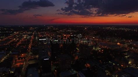 Aerial Alabama Birmingham stock video. Video of skyline - 67308855