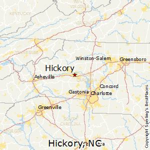 Map Of Hickory Nc | Map Of Zip Codes