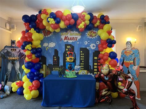 Superhero Party Theme | Mini Maniacs