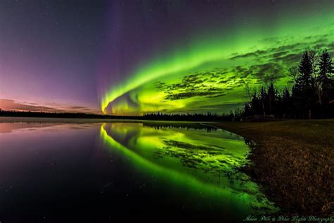 Northern Lights seen late last year near Fairbanks, Alaska. Photo credit: Adam Dille : r/pics