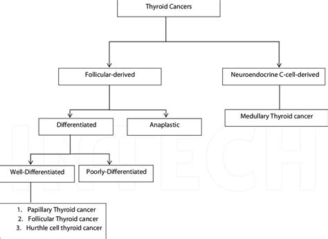 Classification of thyroid malignancies. | Download Scientific Diagram