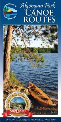 Algonquin Park Canoe Routes Network | Algonquin Provincial Park | The ...