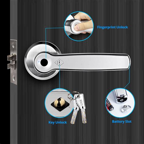 Fingerprint Smart Biometric Door Lock– Zincera