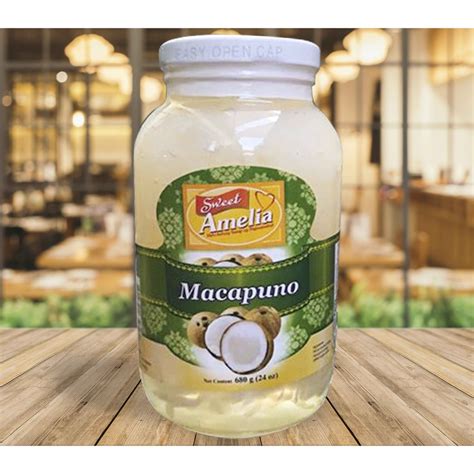 Sweet Macapuno 680g Young Coconut String , Macapuno String , Refined Sugar and Water | Shopee ...