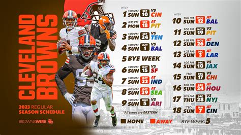 Browns: The 2023 schedule has arrived - Yahoo Sports