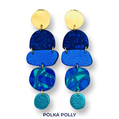 Products Archive - Polka Polly | Diy leather earrings, Leather jewelry, Leather earrings