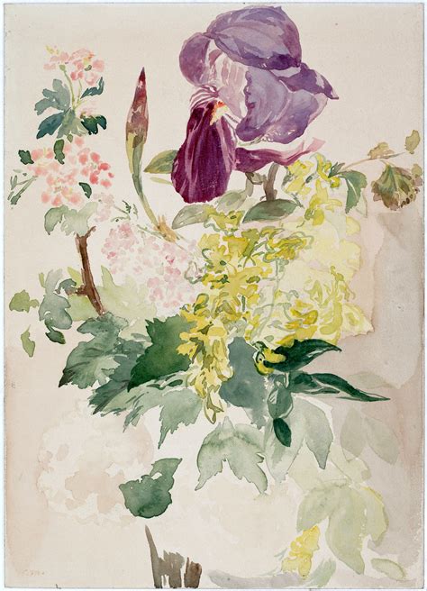 Capture One's Imagination — Edouard Manet - Flower Piece with Iris Laburnum...