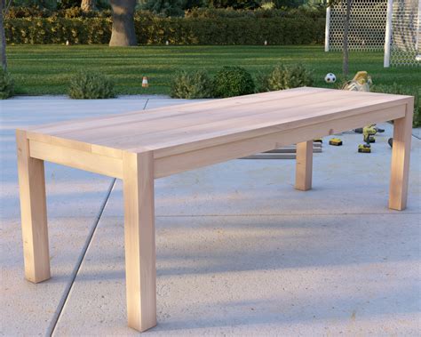 DIY Modern Wood Table on a Budget: Build it Under $100! - DIY projects plans