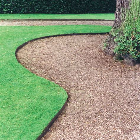 Brown Flexible Steel Lawn Edging - Harrod Horticultural (UK)