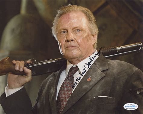 Jon Voight Transformers Signed Autograph 8x10 Photo ACOA #3 | Outlaw ...