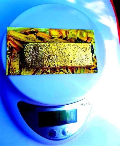 110 Grams Scrap Gold Bar for Gold Recovery Melted Different - Etsy