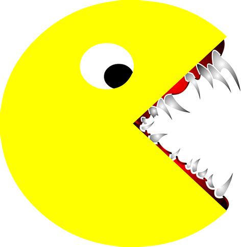 Download Scary, Pacman, Pac-Man. Royalty-Free Vector Graphic - Pixabay