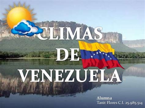 Clima en Venezuela -Koppen y Holdridge-