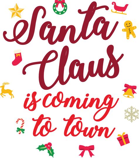 santa claus is coming to town clipart 10 free Cliparts | Download images on Clipground 2024