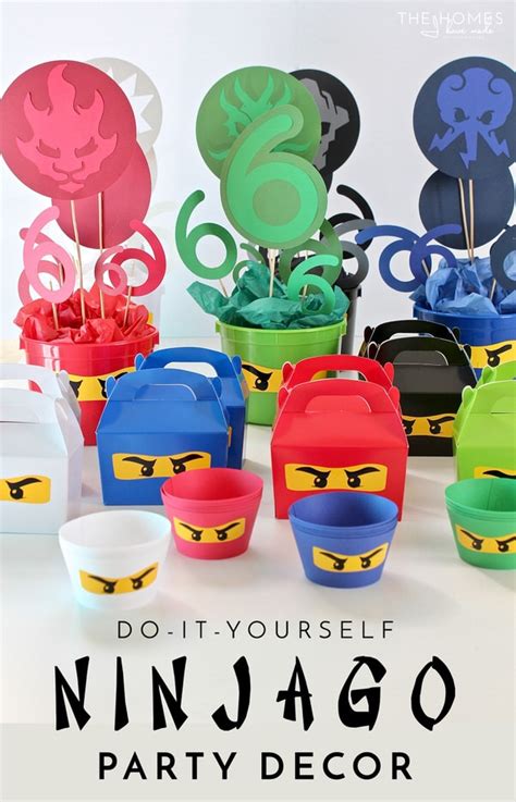 DIY Ninjago Party Decor (Henry's 6th Birthday Party!) | The Homes I Have Made