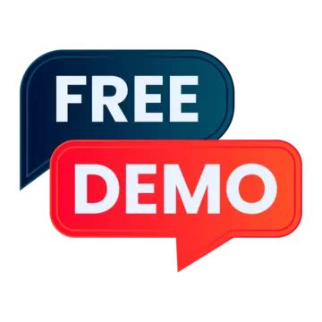 Free Demo Banner Design Vector, Transparent Free Demo, Free Demo, Free Demo Logo PNG and Vector ...