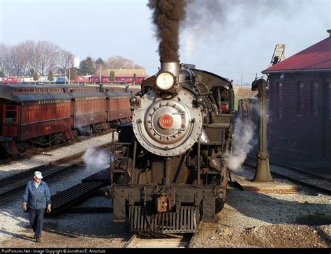 Steam Locomotive SRC 90 at Strasburg Railroad, Pennsylvania