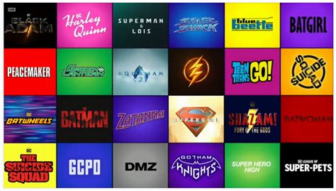 WarnerMedia Reveals All The DC Movies And TV Shows It's Currently ...