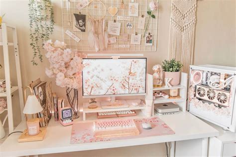 Pretty in Pink pink desk decorations Ideas for Your Desk Space