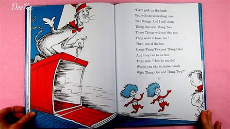 The Cat in the Hat: by Dr Seuss - Green Back Book (read along) - YouTube