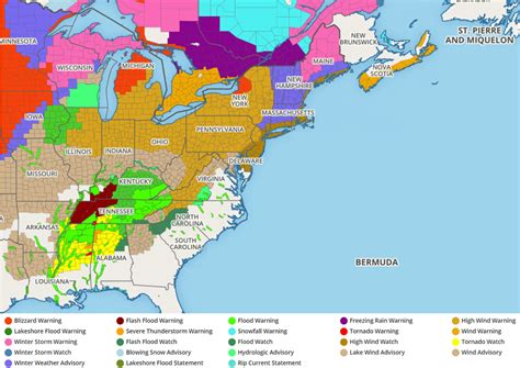 Hurricane Force Wind Gusts Possible in Northeast