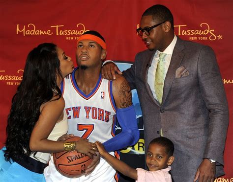 Carmelo Anthony's wife LaLa says she thinks the star will stay with ...