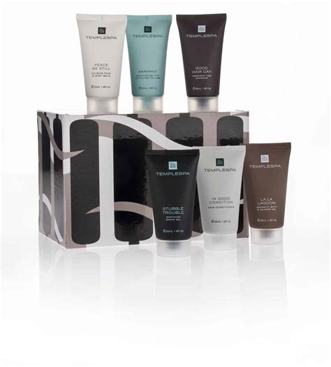 Temple Spa Christmas skincare gift set packaging - Paul Cartwright Branding