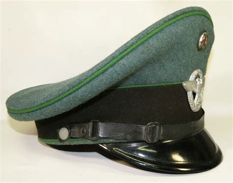 German WW2 Ordnungspolizei police visor hat for enlisted ranks- Visor Hats