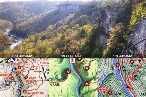 Big South Fork Map :: outrageGIS mapping 2008