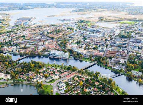 Aerial view of buildings Stock Photo - Alamy