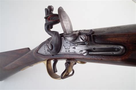 Lot 7 - Replica flintlock Brown Bess musket and