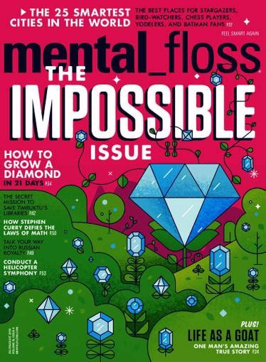 Mental Floss Magazine Subscription Discount | Educational Entertainment ...