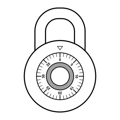 Lock Vector Icon 554597 Vector Art at Vecteezy