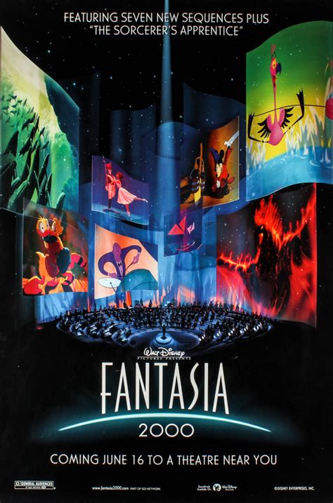 "Fantasia 2000" 27x40 Glossy Original Movie Teaser Poster | Pristine ...