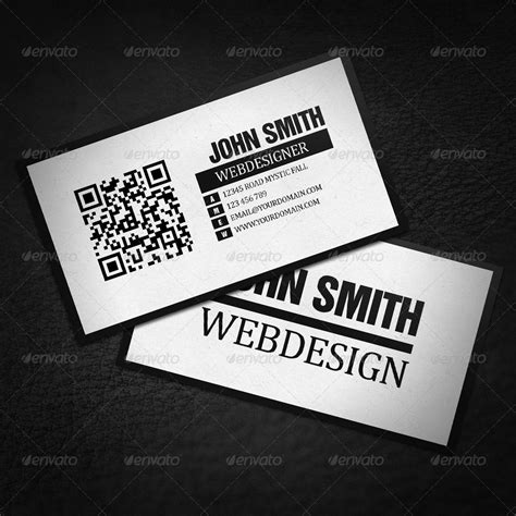 QR Code Minimalistic Business Card #Ad #Code, #ad, #QR, #Minimalistic, #Card | Minimalist ...