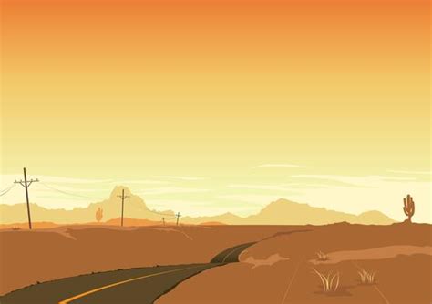 Desert Background Vector Art, Icons, and Graphics for Free Download