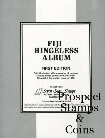 Stamp Accessories and Catalogues :: Seven Seas Stamp Illustrated Albums :: Seven Seas Fiji ...