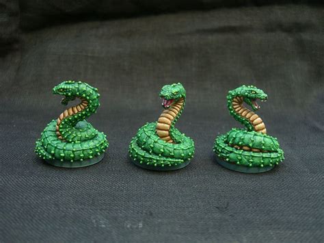 Snakes, these came out really well IMO. The colour scheme is simple maybe that's why. | Mini ...