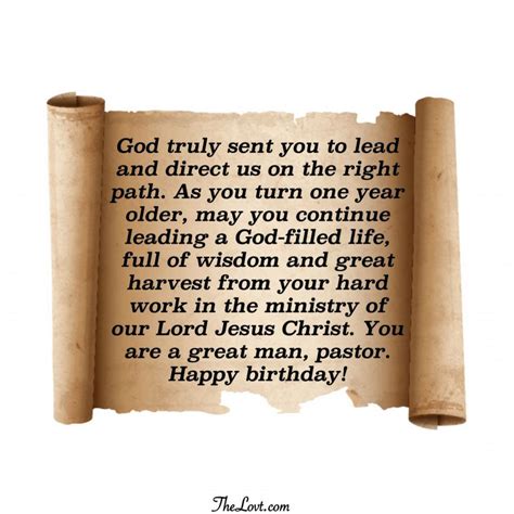 Best Birthday Wishes For Pastor - The Blessed Guide! - TheLovt | Happy ...