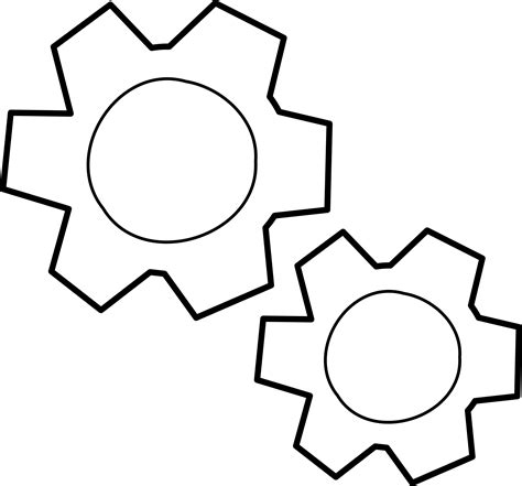 Clipart - engrenages / gears