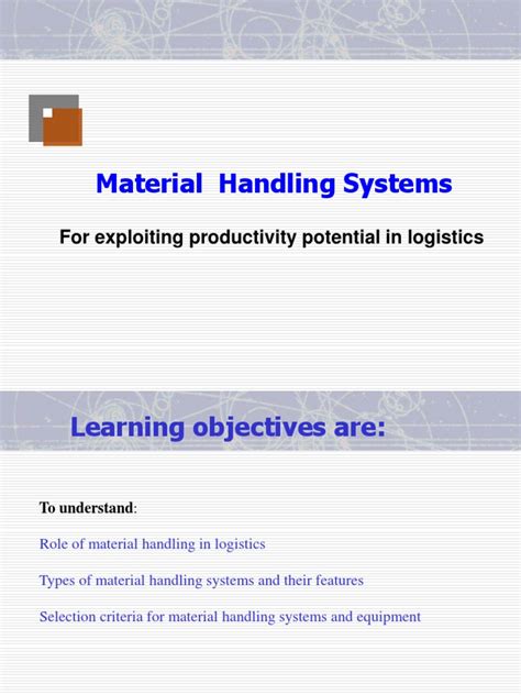 Material Handling & Storage Systems | PDF | Warehouse | Industries