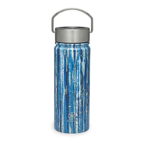 Gaiam Stainless Steel Wide Mouth Water Bottle 18oz Bluegrass - Walmart ...