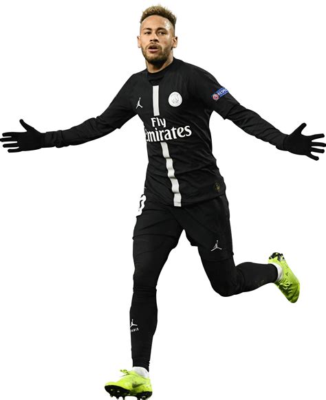 Neymar Paris Saint-Germain football render - FootyRenders