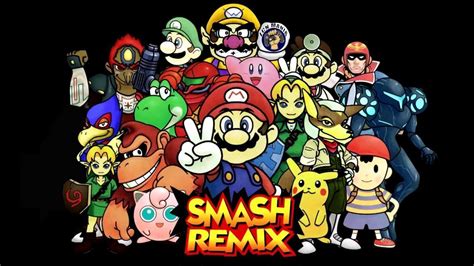 EmulationStation Gameplay - Super Smash Bros Remix! (N64) - YouTube