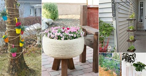 25 DIY Rope Projects and Ideas For the Garden