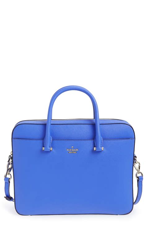 kate spade new york saffiano leather 13 inch laptop bag | Nordstrom | Leather laptop bag, Bags ...