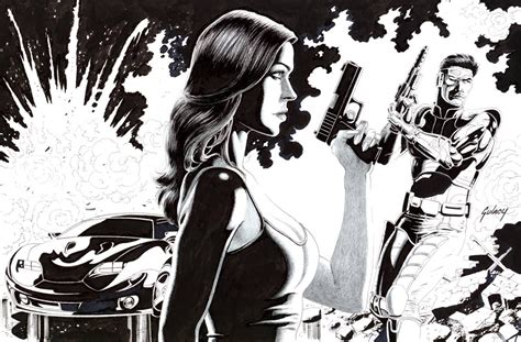 Magnificent "Coldblood" art from Paul Gulacy from the Marvel Comics ...