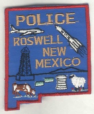 Roswell NM PD (obsolete patch) | Patches, Law enforcement, Roswell new ...